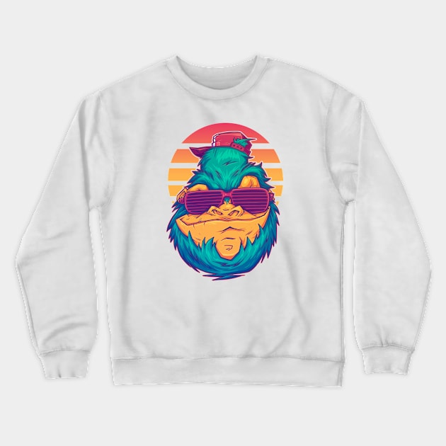 The Abominable Snowdude Crewneck Sweatshirt by TristanTait